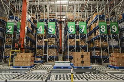 能達倉儲 重型立體倉庫貨架解決方案，15米庫房立庫高位貨架實現數萬貨位密集存儲